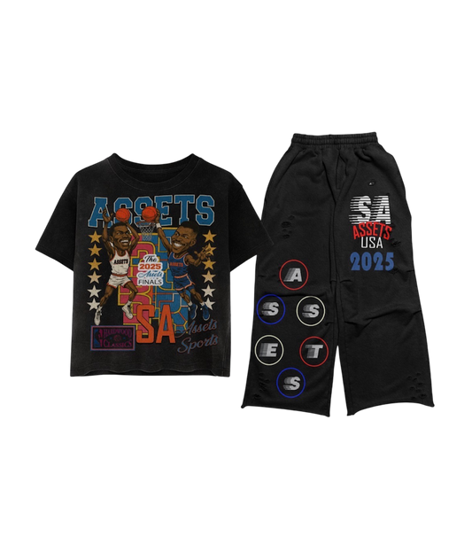 ASSET SPORTS (BLACK)